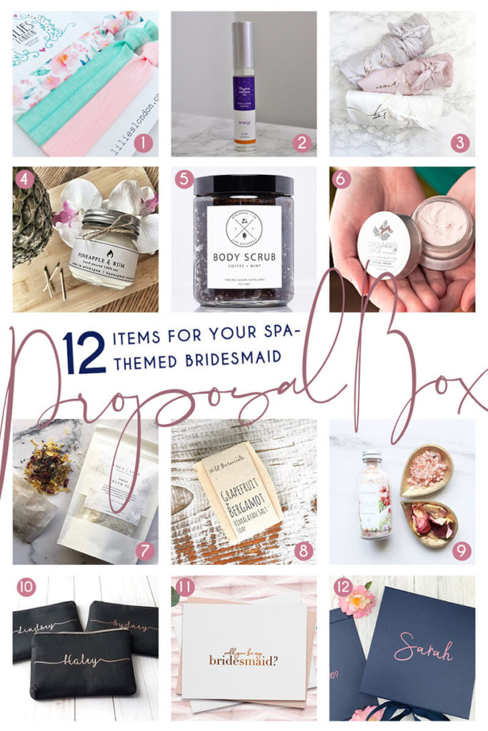 12 Items for Your Spa-Themed Bridesmaid Box