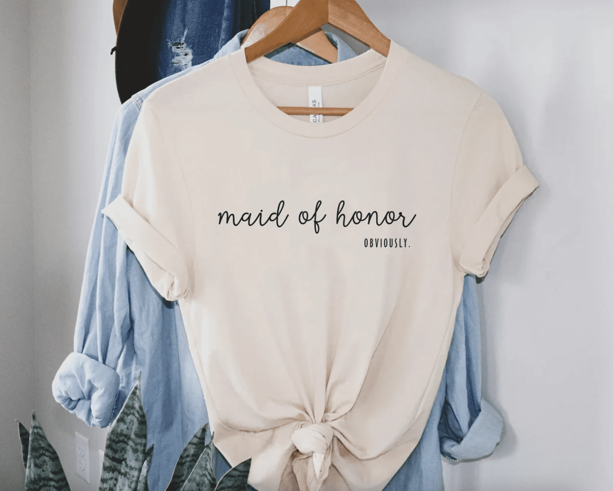 maid of honor t-shirt